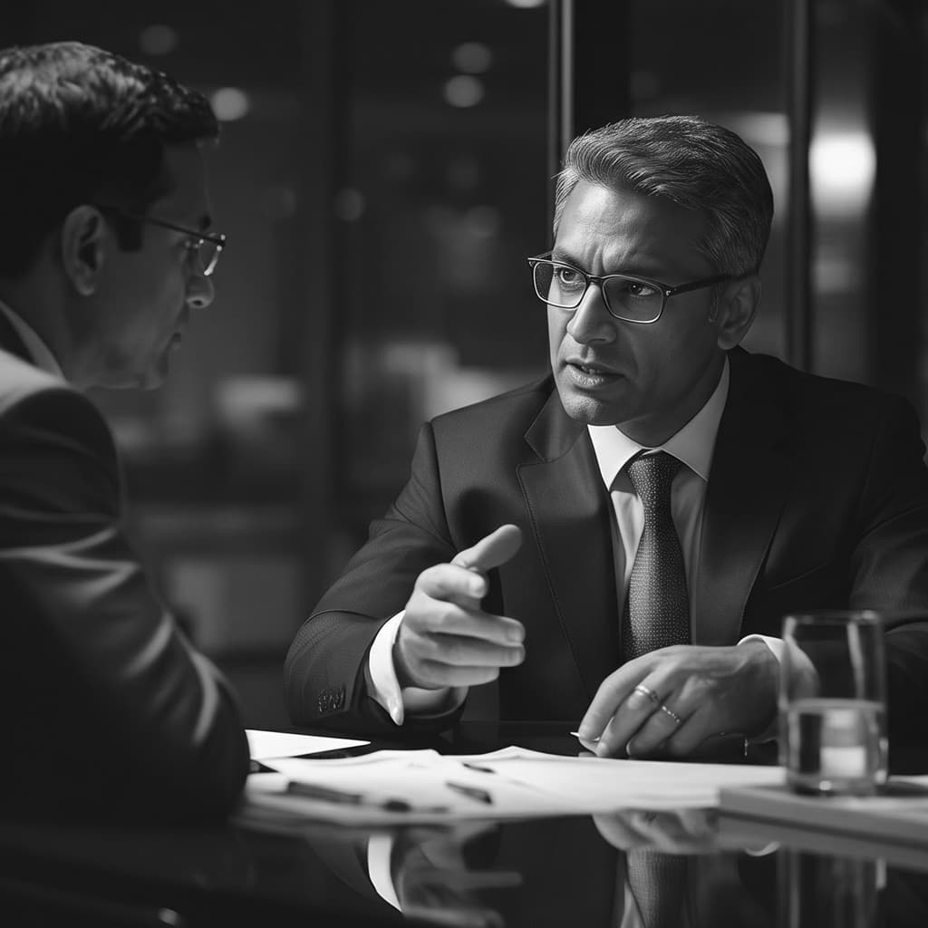 Makonis Semicon consultants in a client discussion